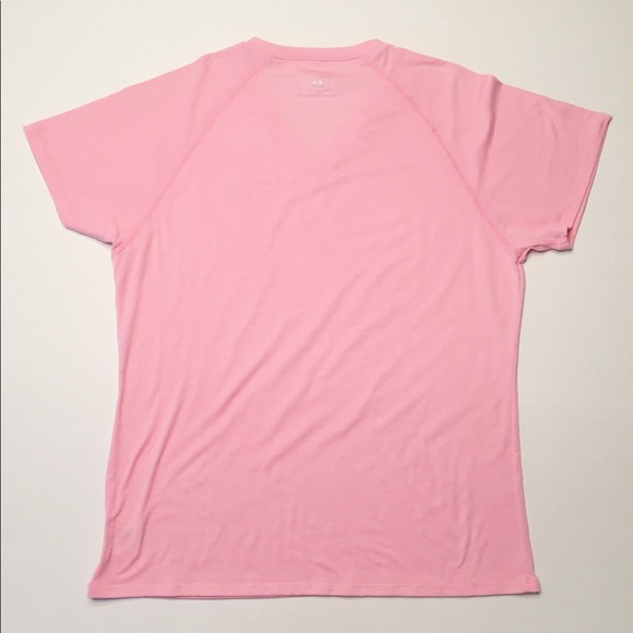 Under Armour Pink T-shirt Size M - Picture 2 of 8